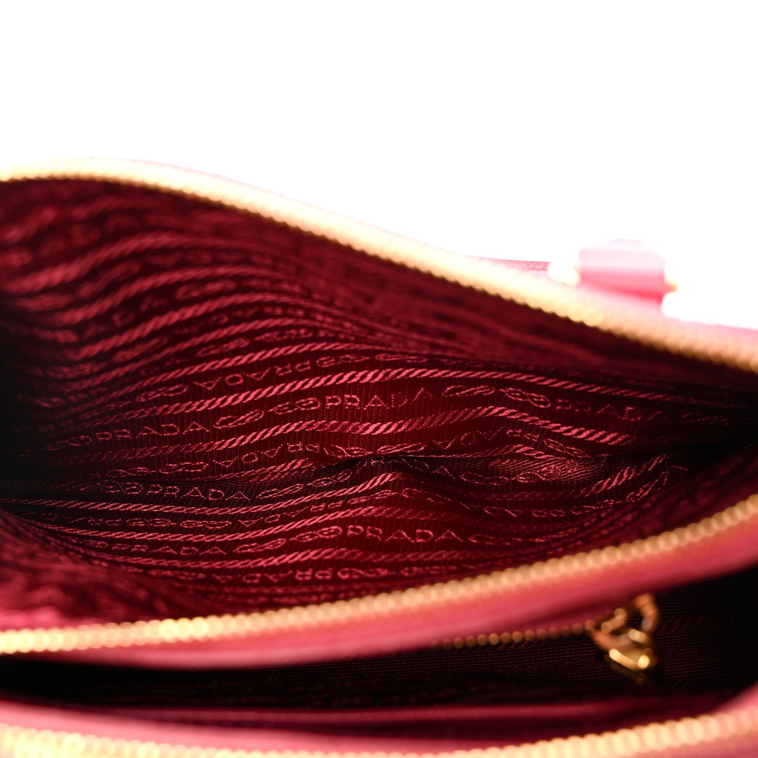 Saffiano Mini Galleria Double Zip Tote Peonia