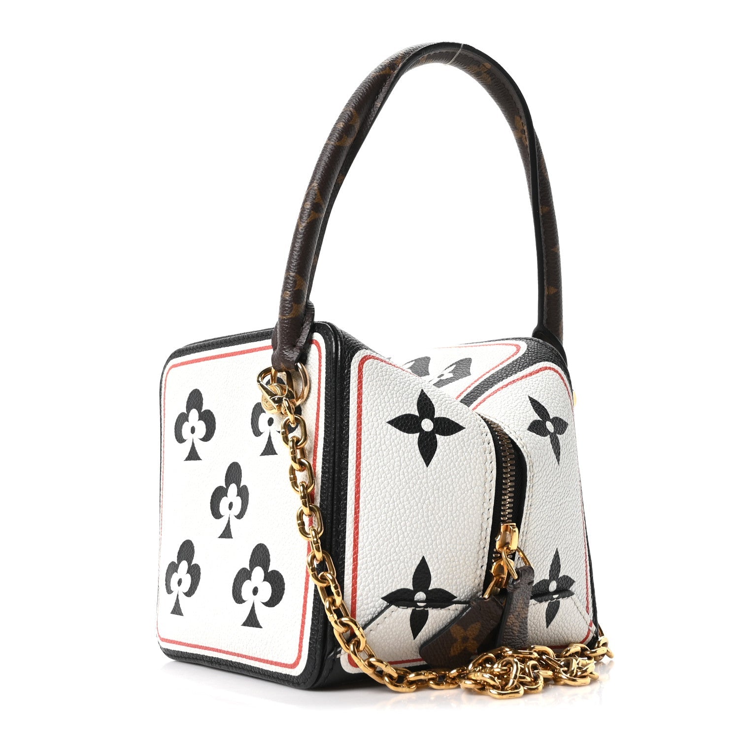 Taurillon Game On Square Dice Bag White