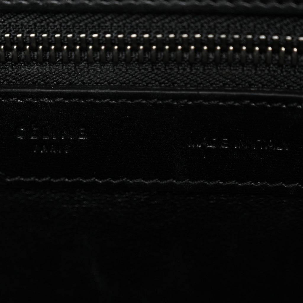 Textile Smooth Calfskin Micro Bi-Color Luggage Natural