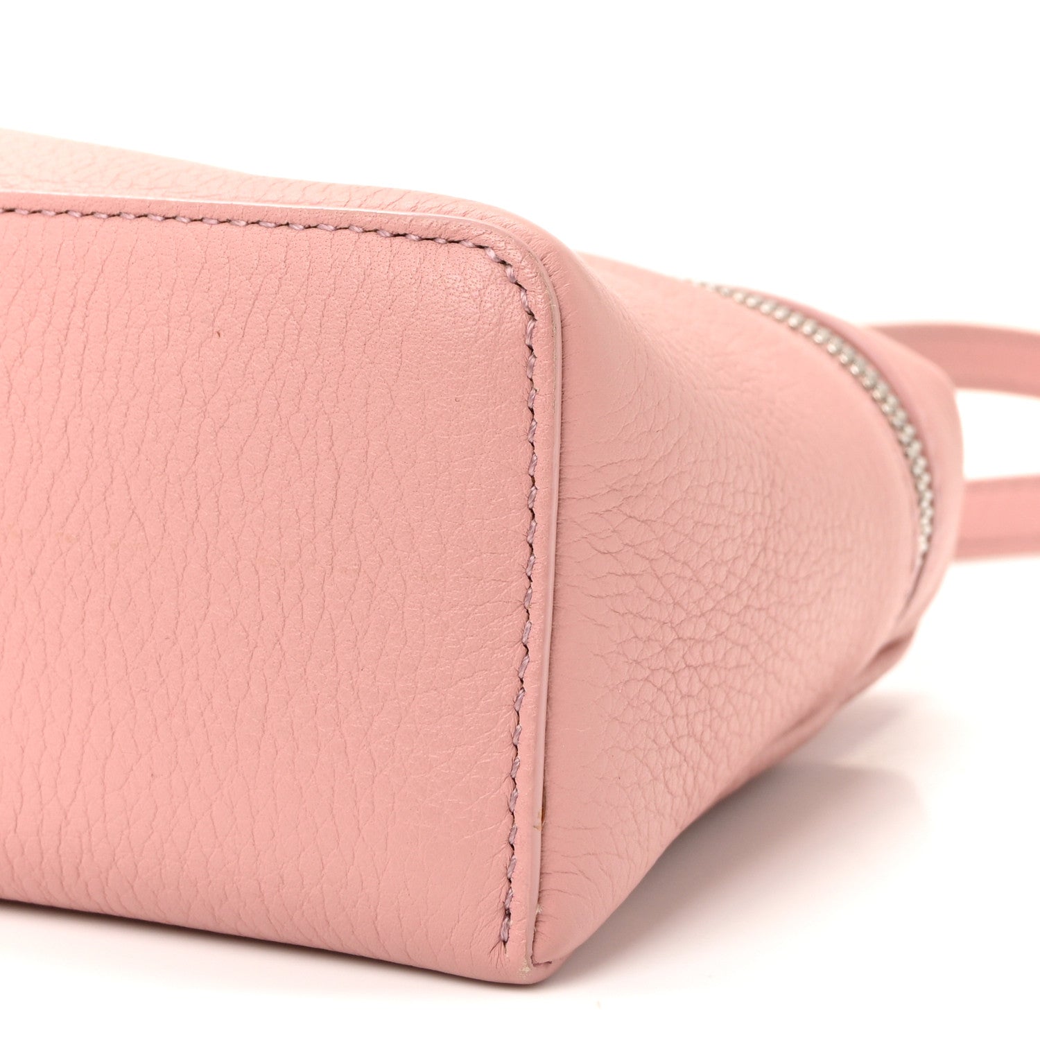 Grained Calfskin L19 Extra Pocket Pouch Rosa