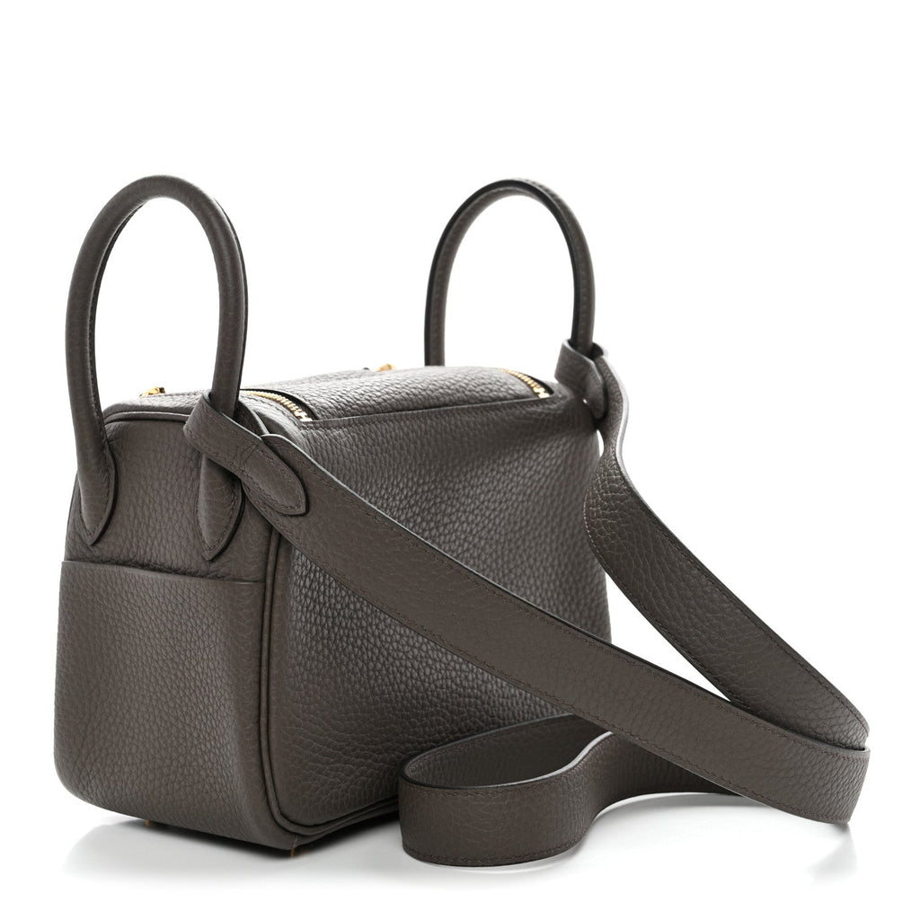 Taurillon Clemence Mini Lindy 20 Etain