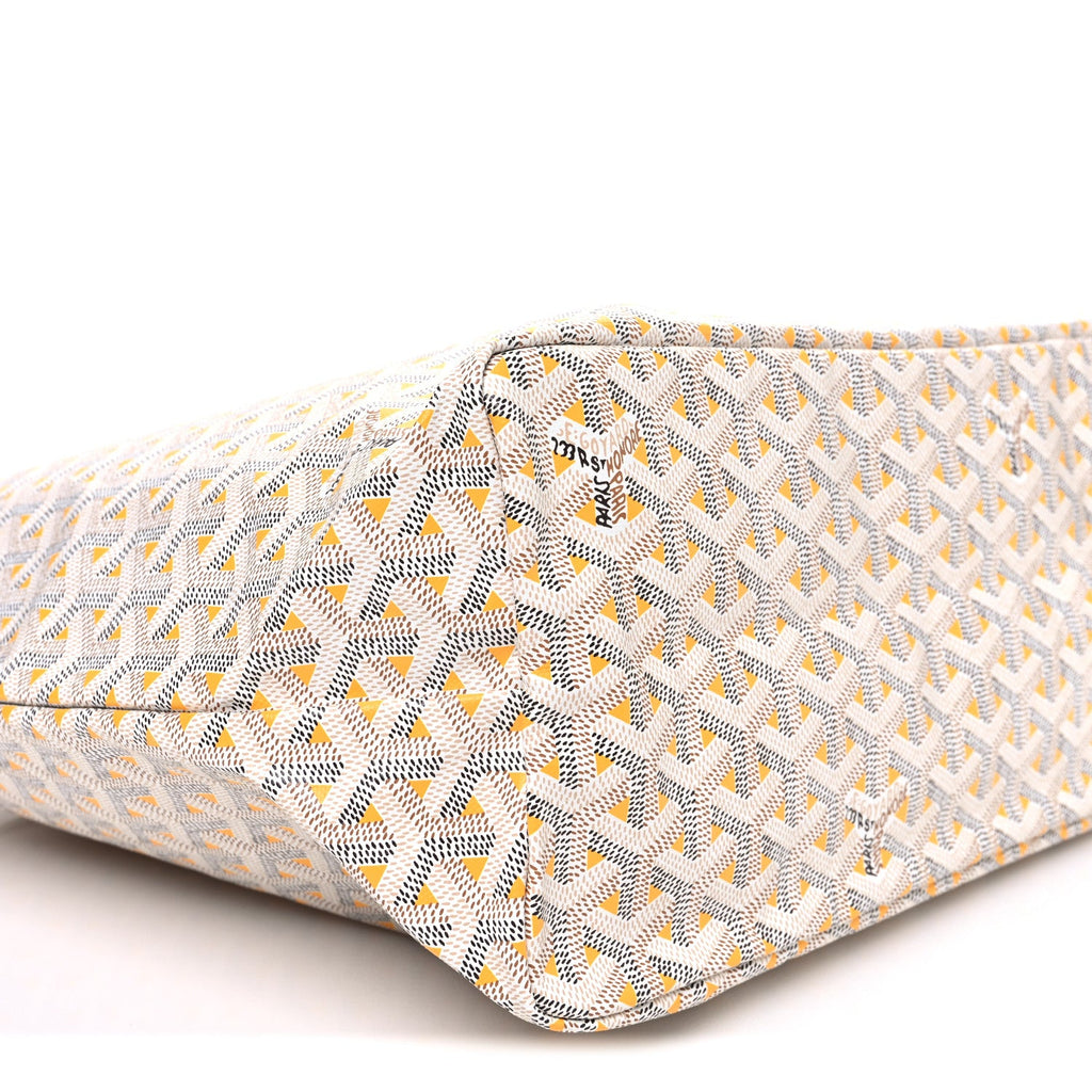 Goyardine Saint Louis Claire Voie PM White Yellow