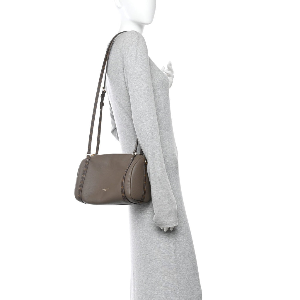 Calfskin Monogram Express PM  Smoke Gray