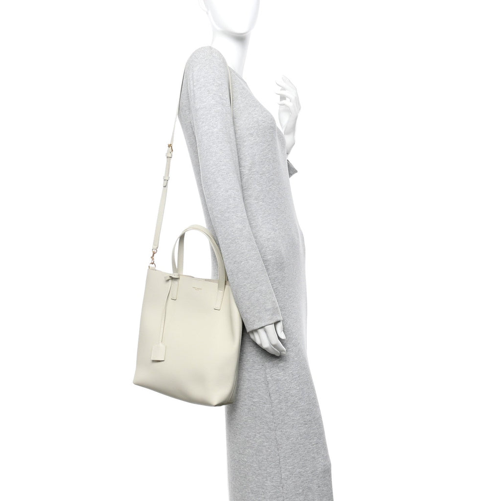 Calfskin Toy Shopping Tote Crema Soft