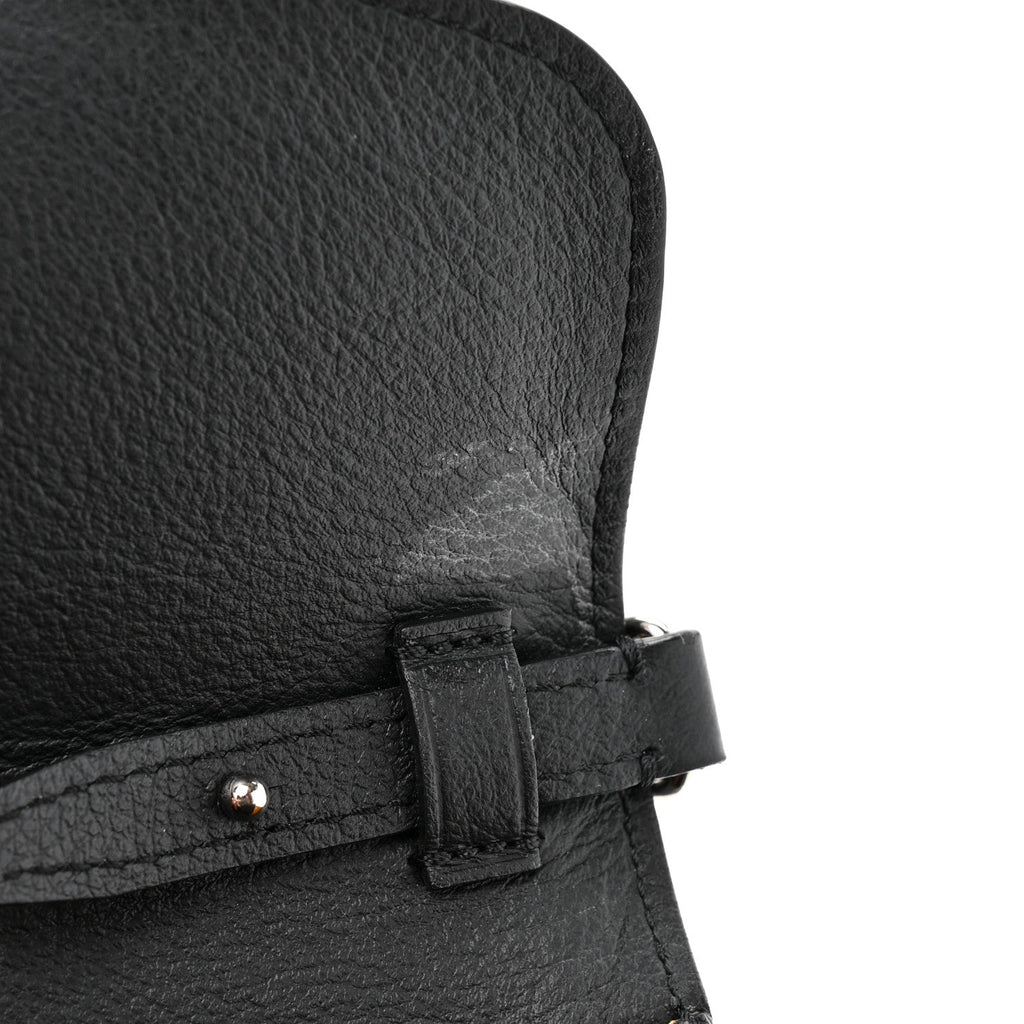 Goyardine Calfskin Chypre Wallet Pouch Black