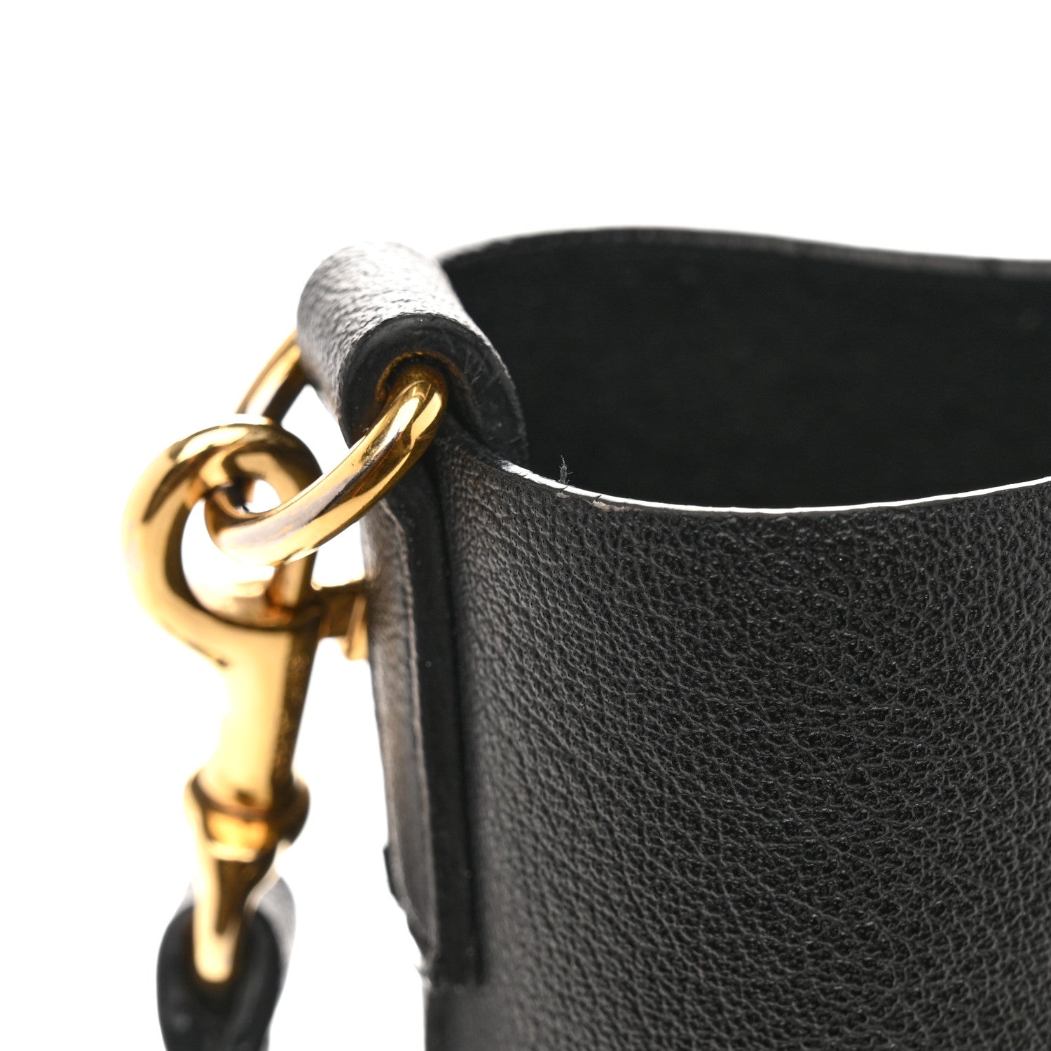 Calfskin Toy Shopping Tote Black