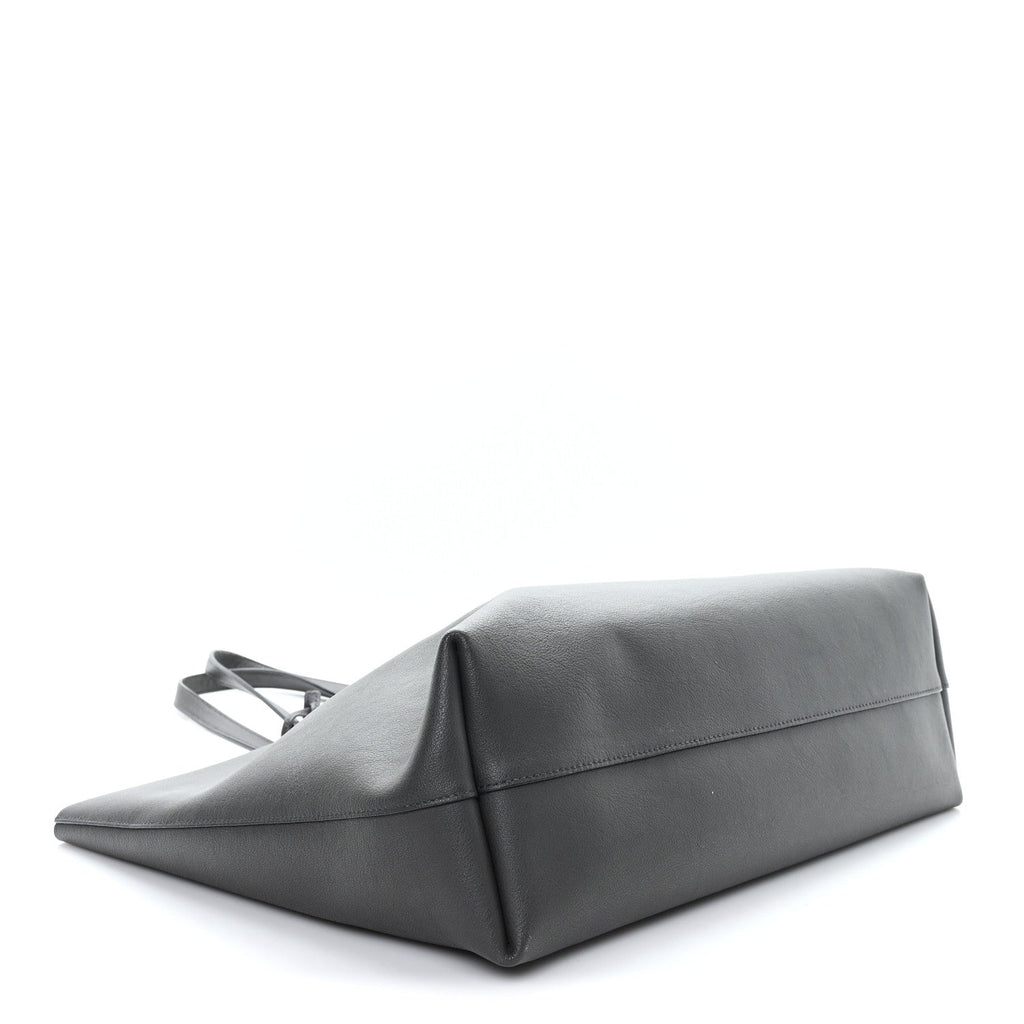 Calfskin Large Shopping Tote Earth