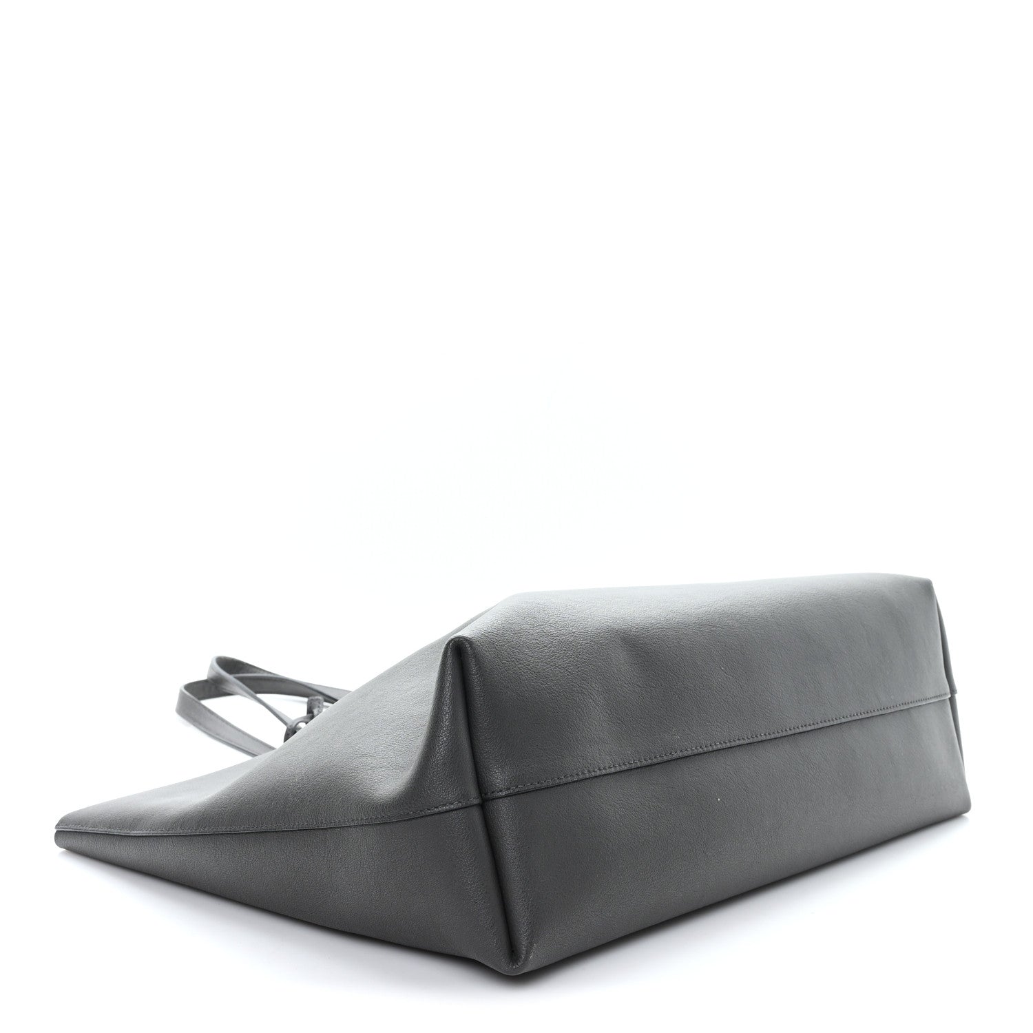 Calfskin Large Shopping Tote Earth