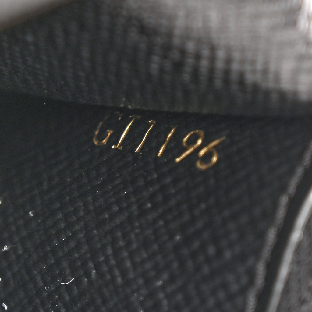 Monogram Calfskin Kimono Wallet Black