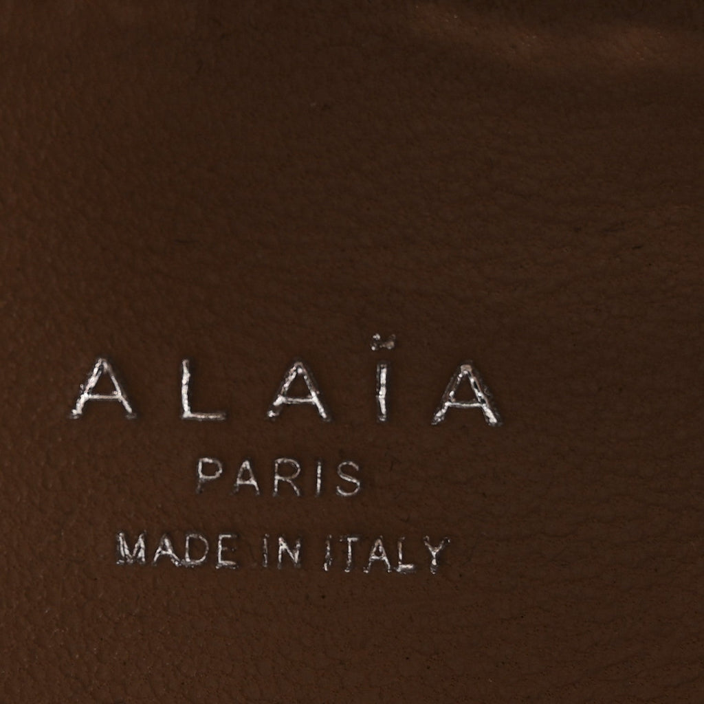 Calfskin Vienne Wave Mini Mina Bag Sable