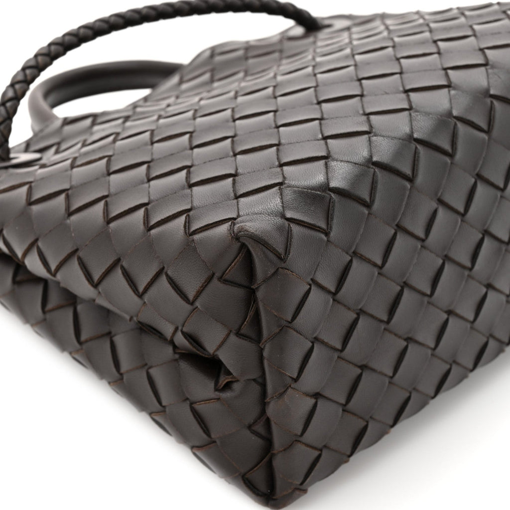 Nappa Intrecciato Small Andiamo Shoulder Bag Fondant