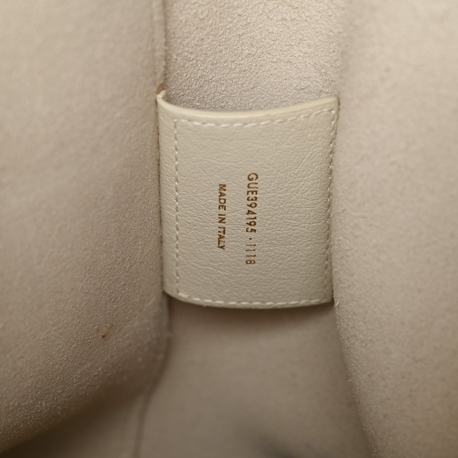Calfskin Large Shopping Tote Porcellana