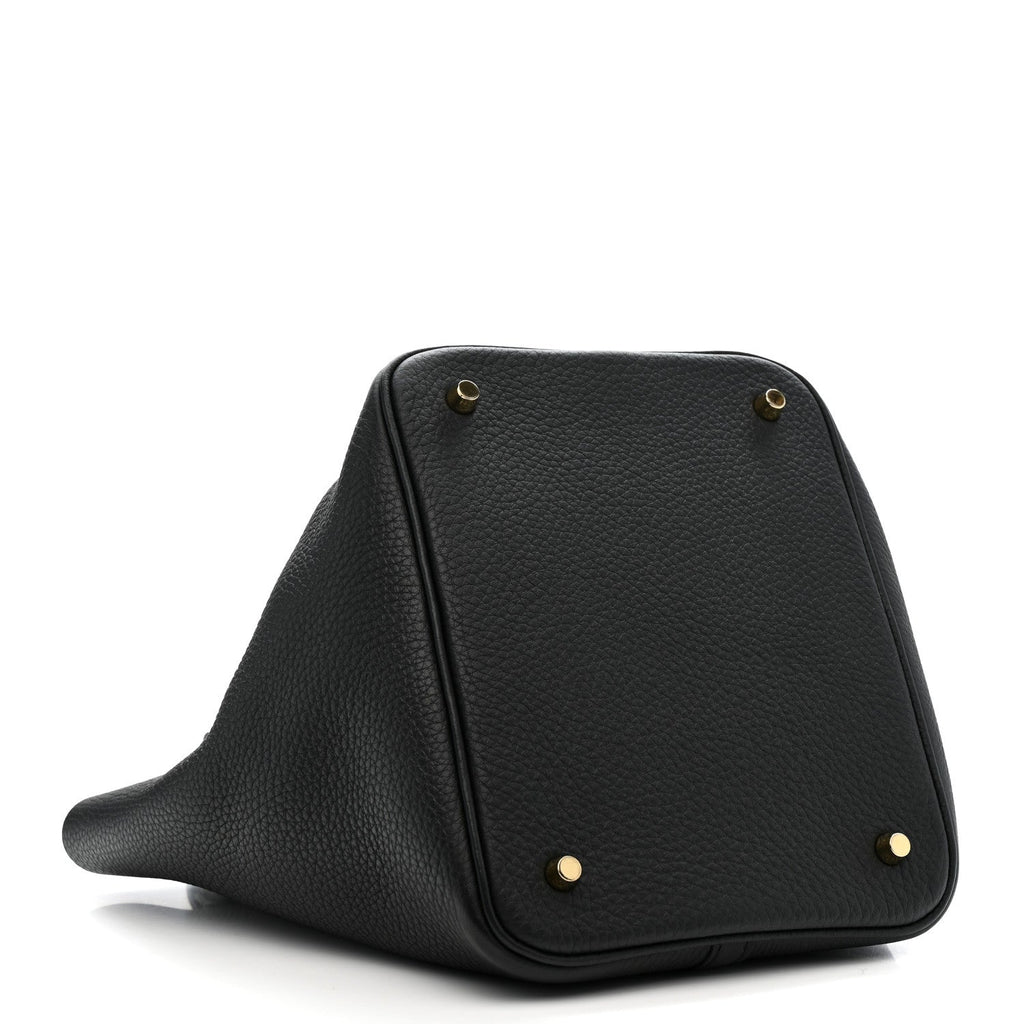 Taurillon Clemence Picotin Lock 22 MM Black