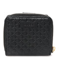 Microguccissima Compact Wallet Black