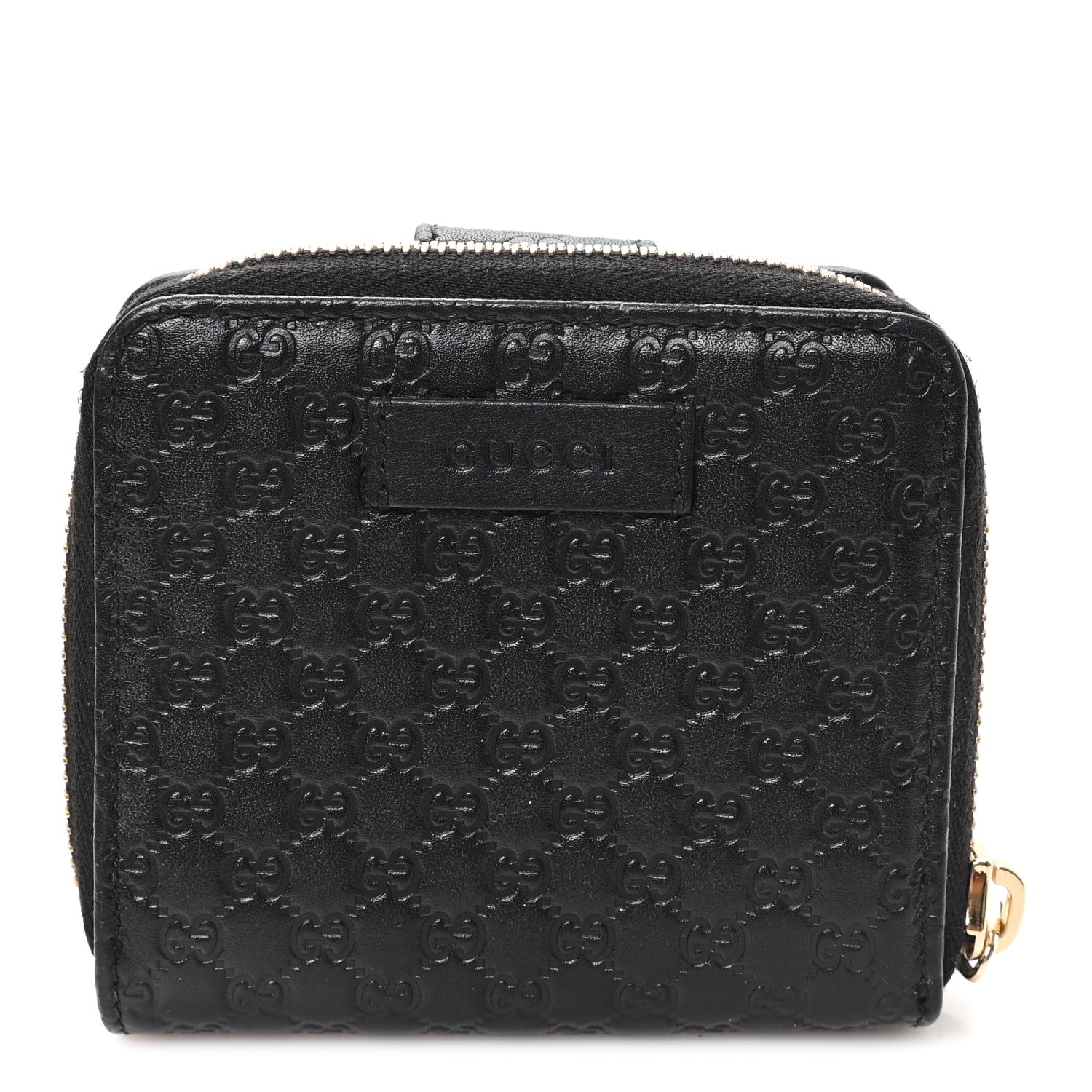 Microguccissima Compact Wallet Black