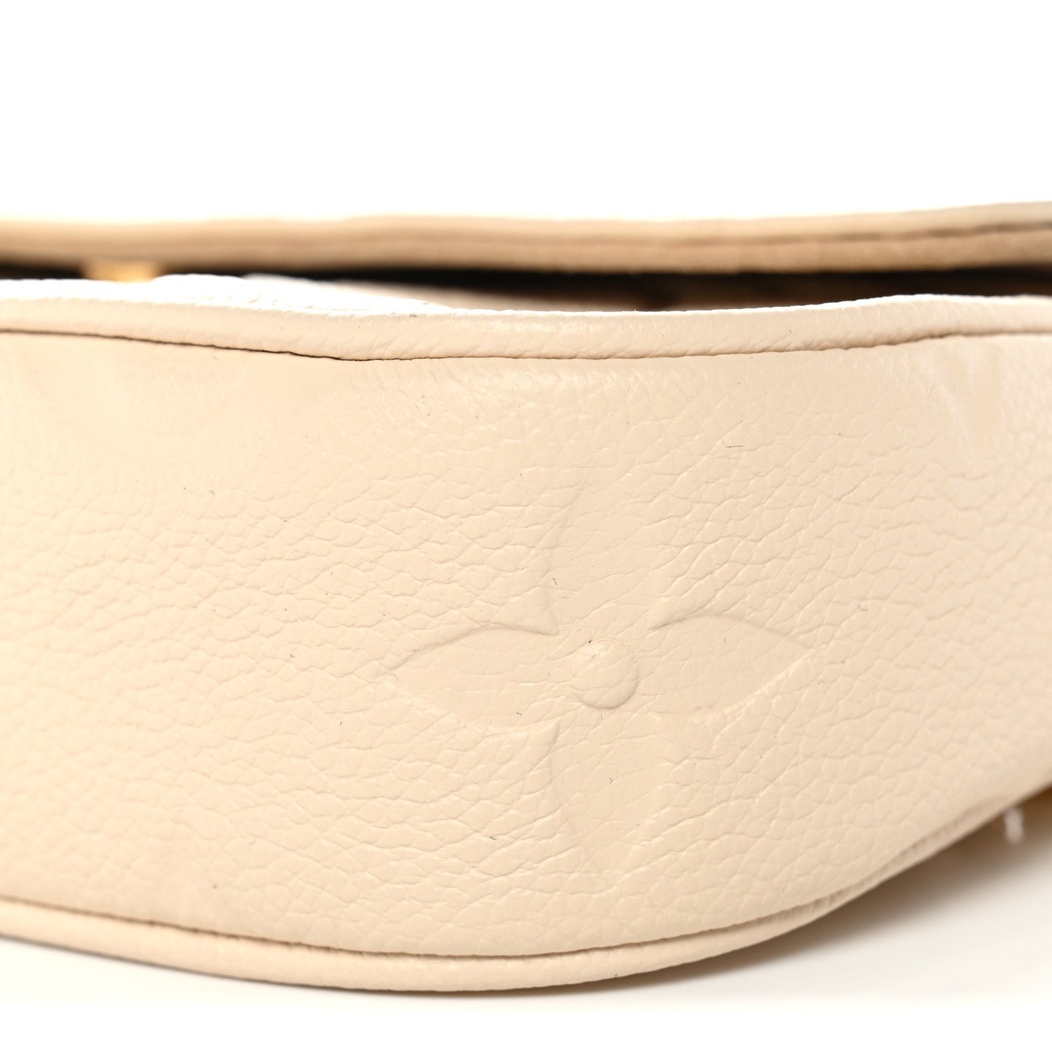 Empreinte Monogram Giant Ivy Wallet On Chain Cream