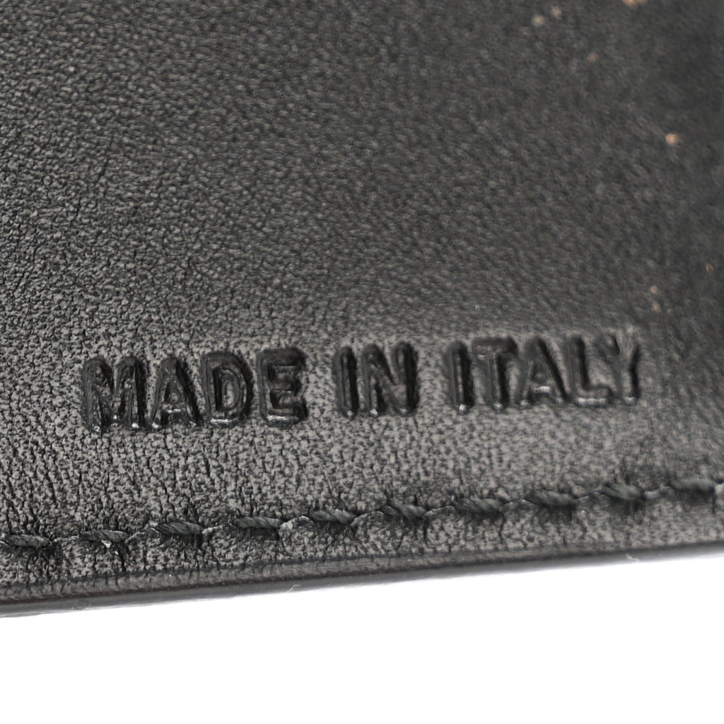 Soft Calf Bi-Fold Wallet Black