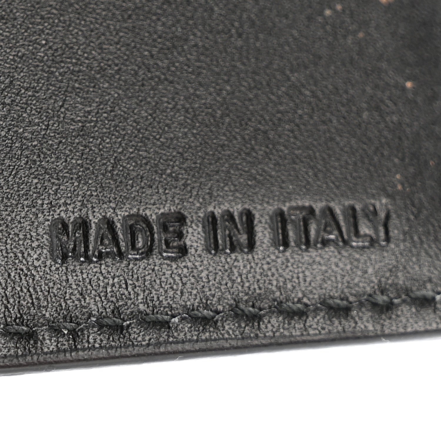 Soft Calf Bi-Fold Wallet Black