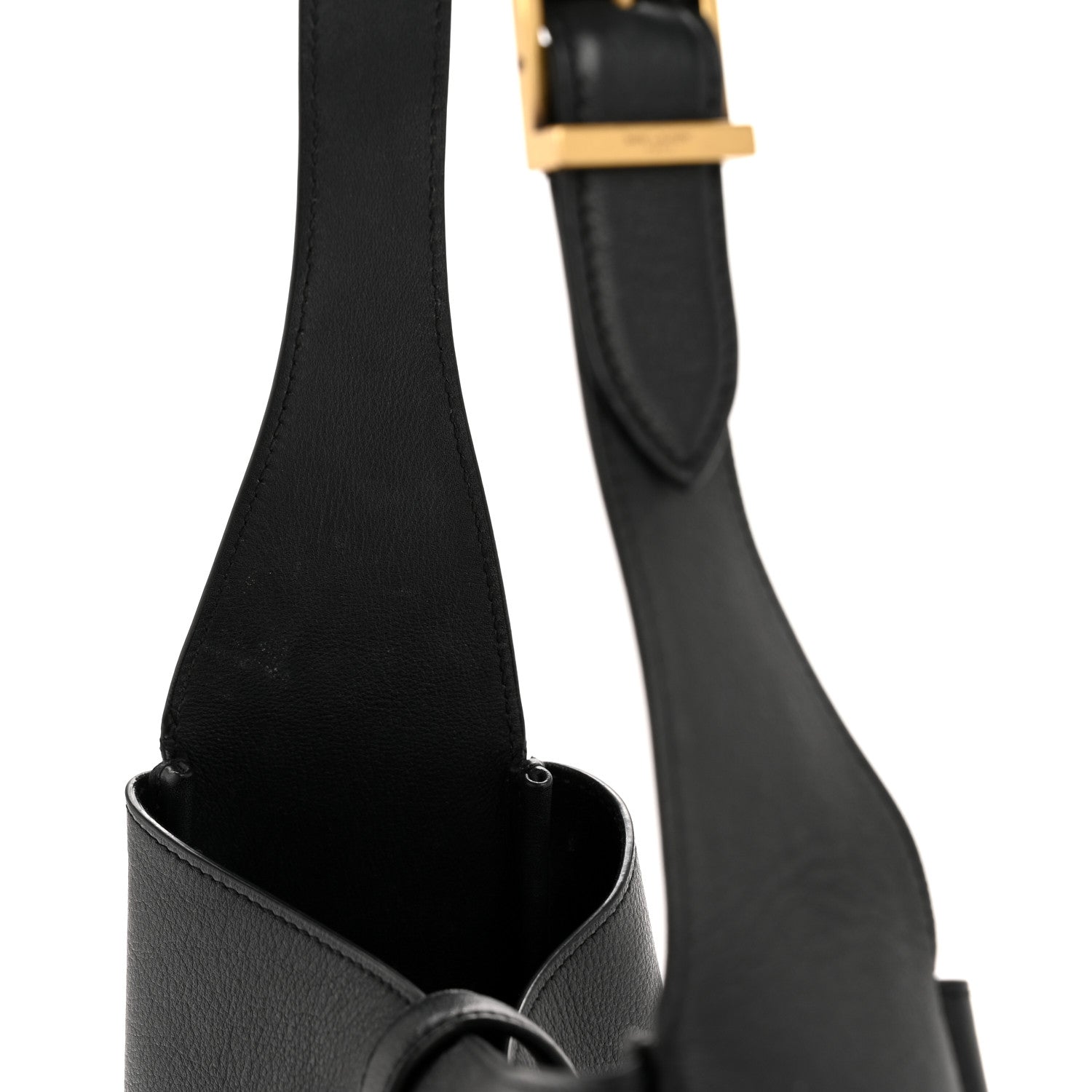 Smooth Calfskin Small Le 5 A 7 Soft Hobo Black