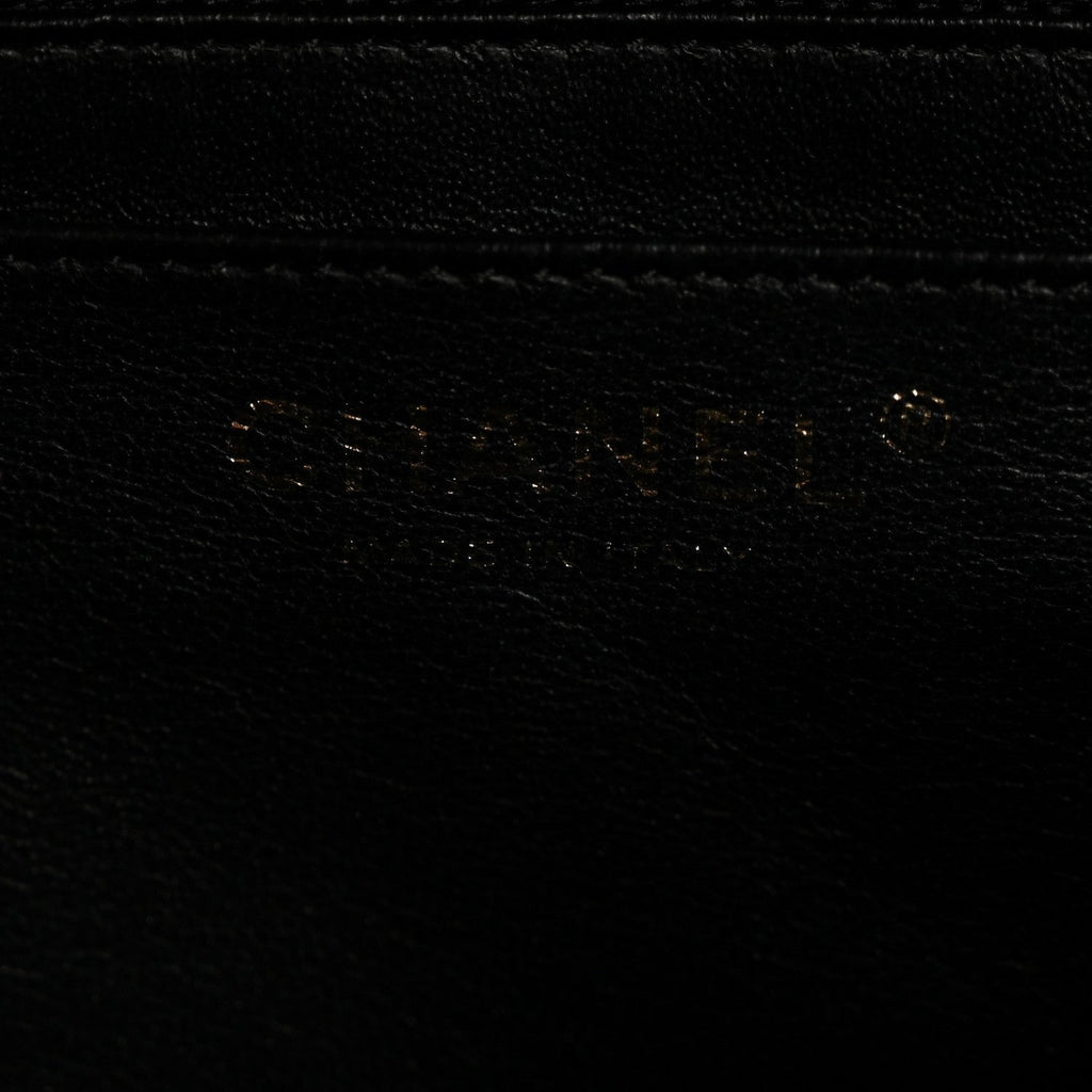 Caviar Quilted Jumbo Single Flap Black
