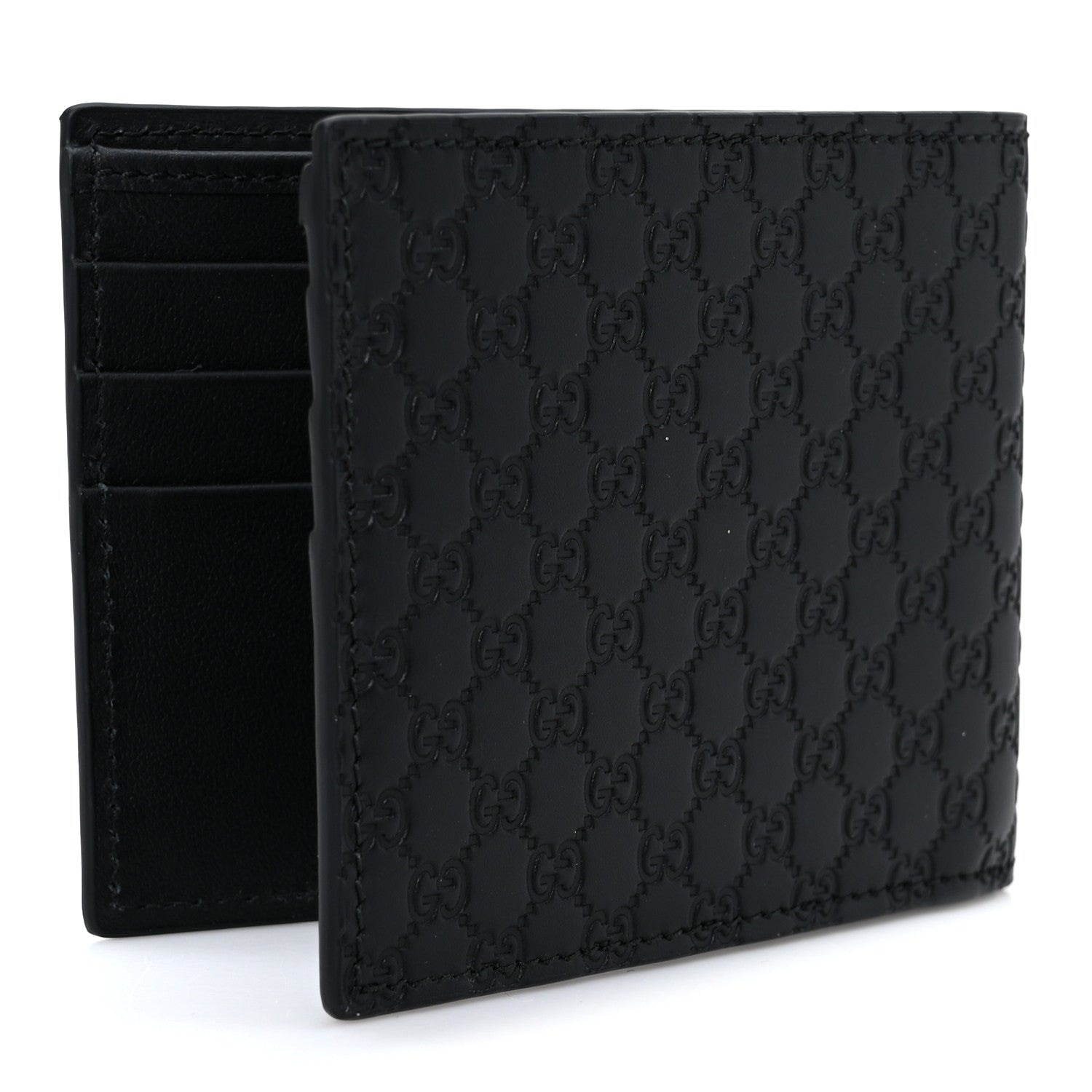Micoguccissima Bi-Fold Wallet Black
