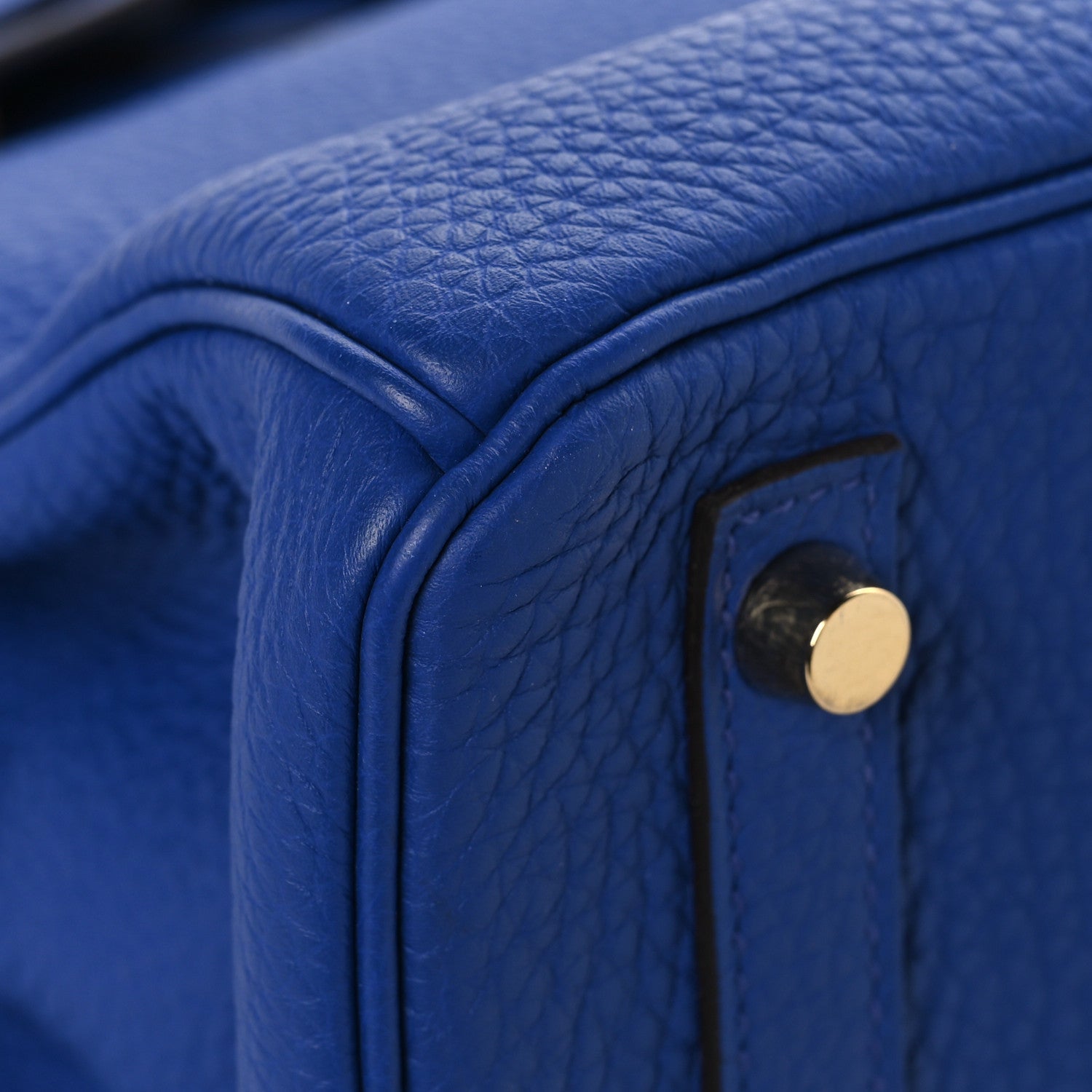 Togo Birkin 30 Bleu Electrique
