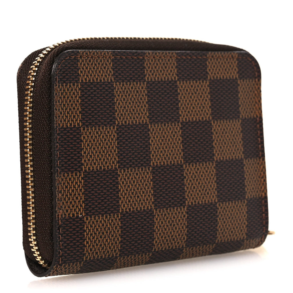 Damier Ebene Zippy Coin Purse