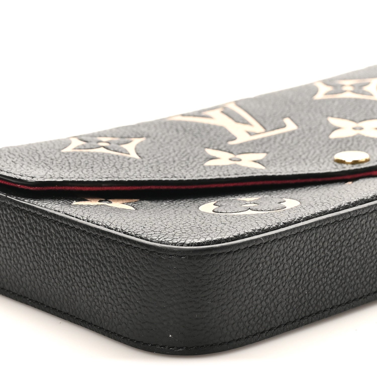 Empreinte Monogram Giant Felicie Pochette Black Beige
