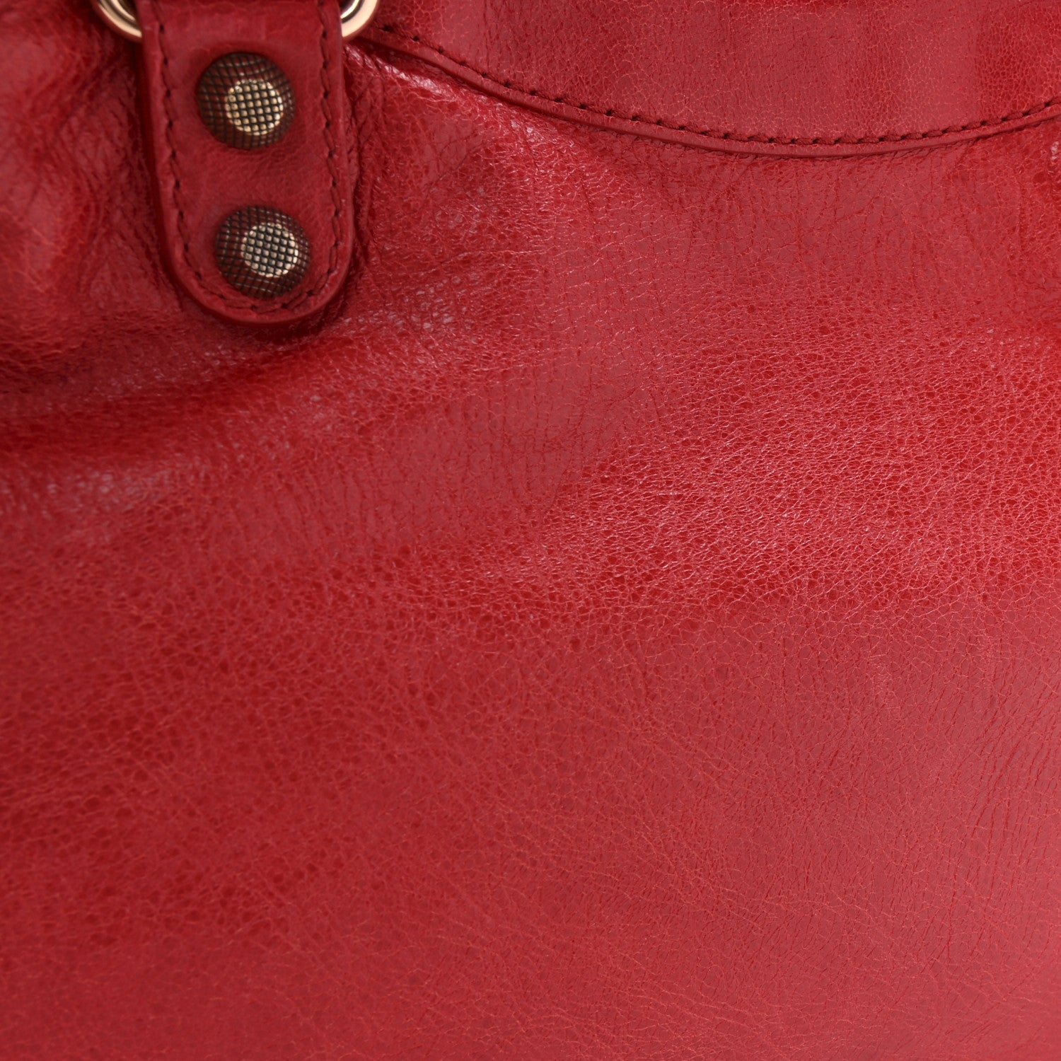 Agneau Giant 12 Rose Gold Hardware Town Rouge Coquelicot