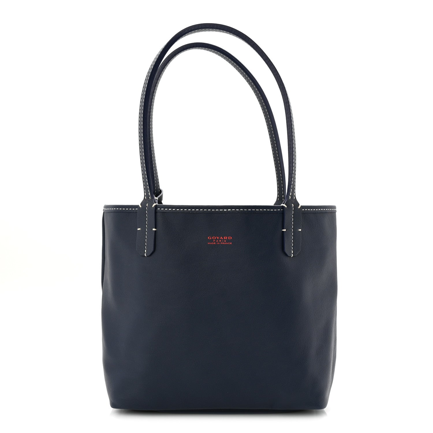 Goyardine Reversible Mini Anjou Navy