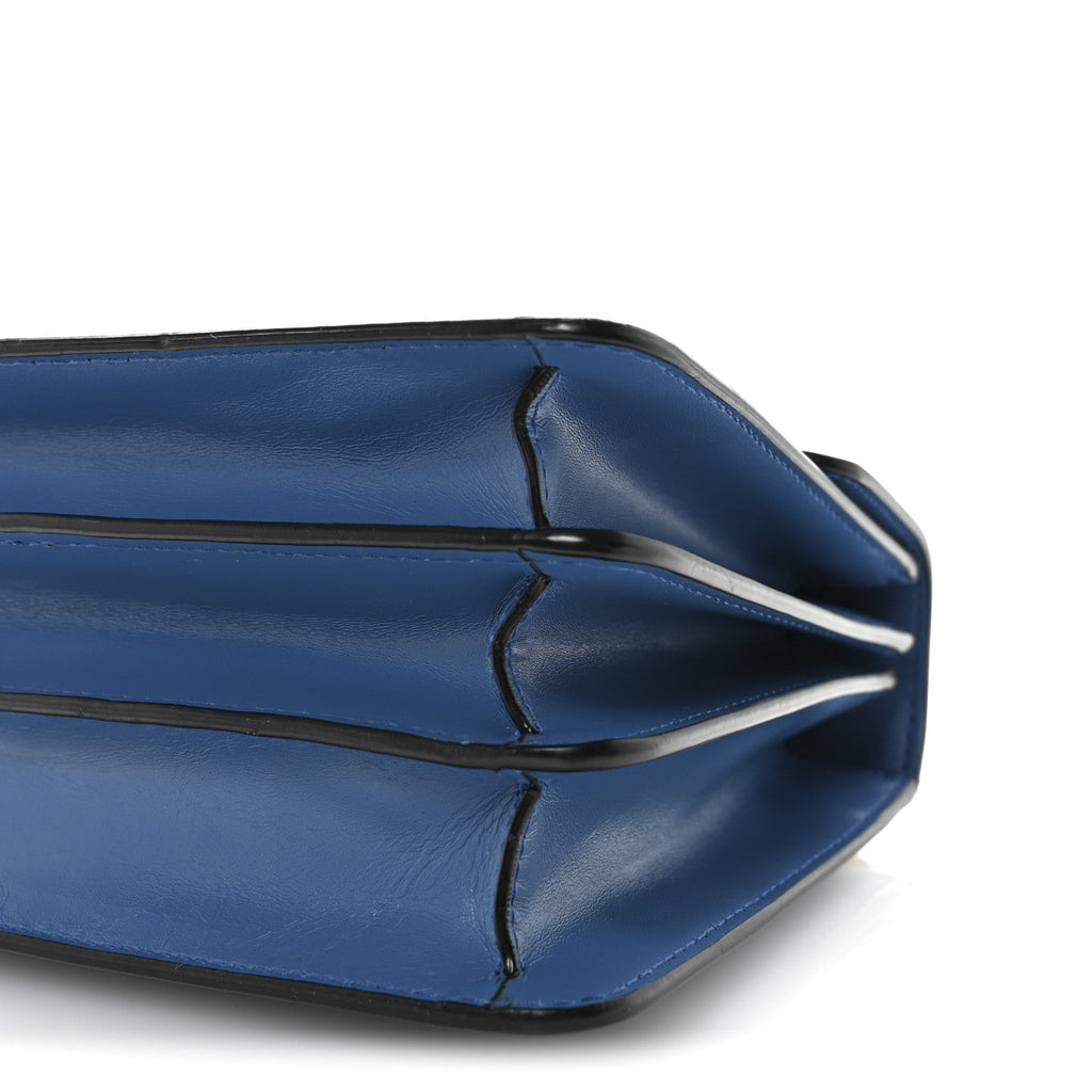 Calfskin Serpenti Forever Top Handle Blue