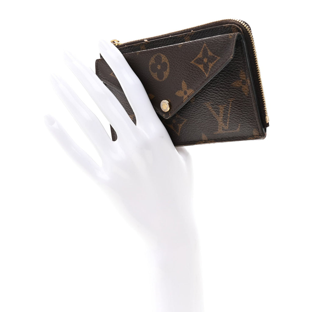 Monogram Recto Verso  Holder Black