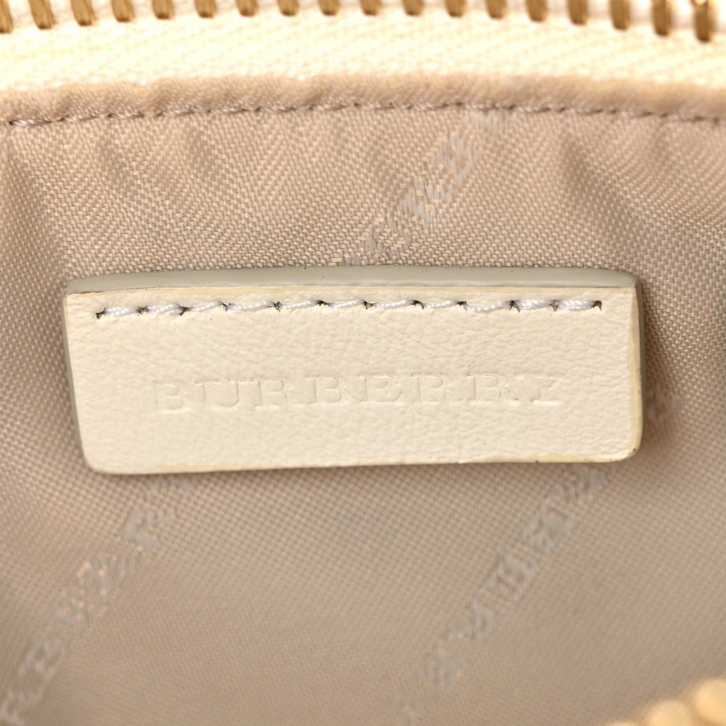 Haymarket Check Pochette White