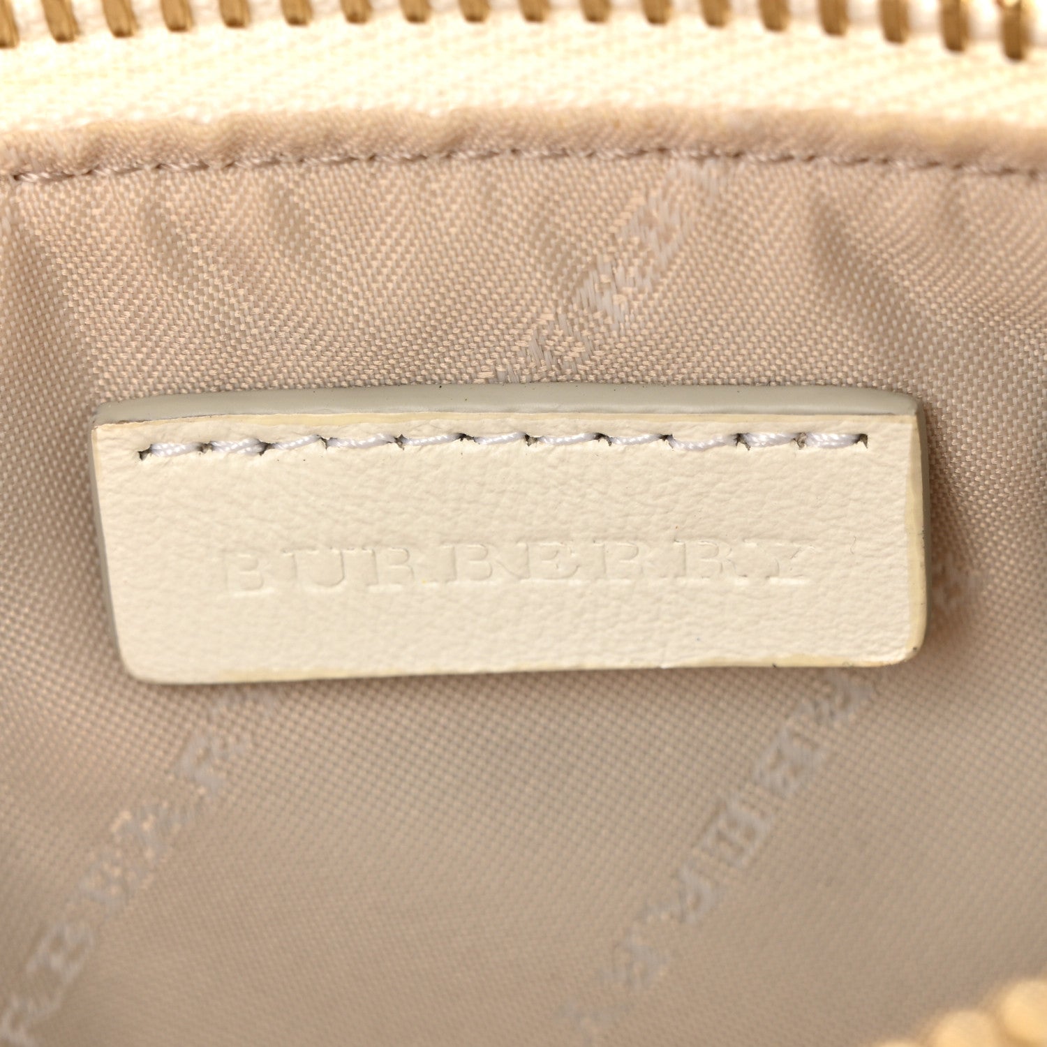 Haymarket Check Pochette White