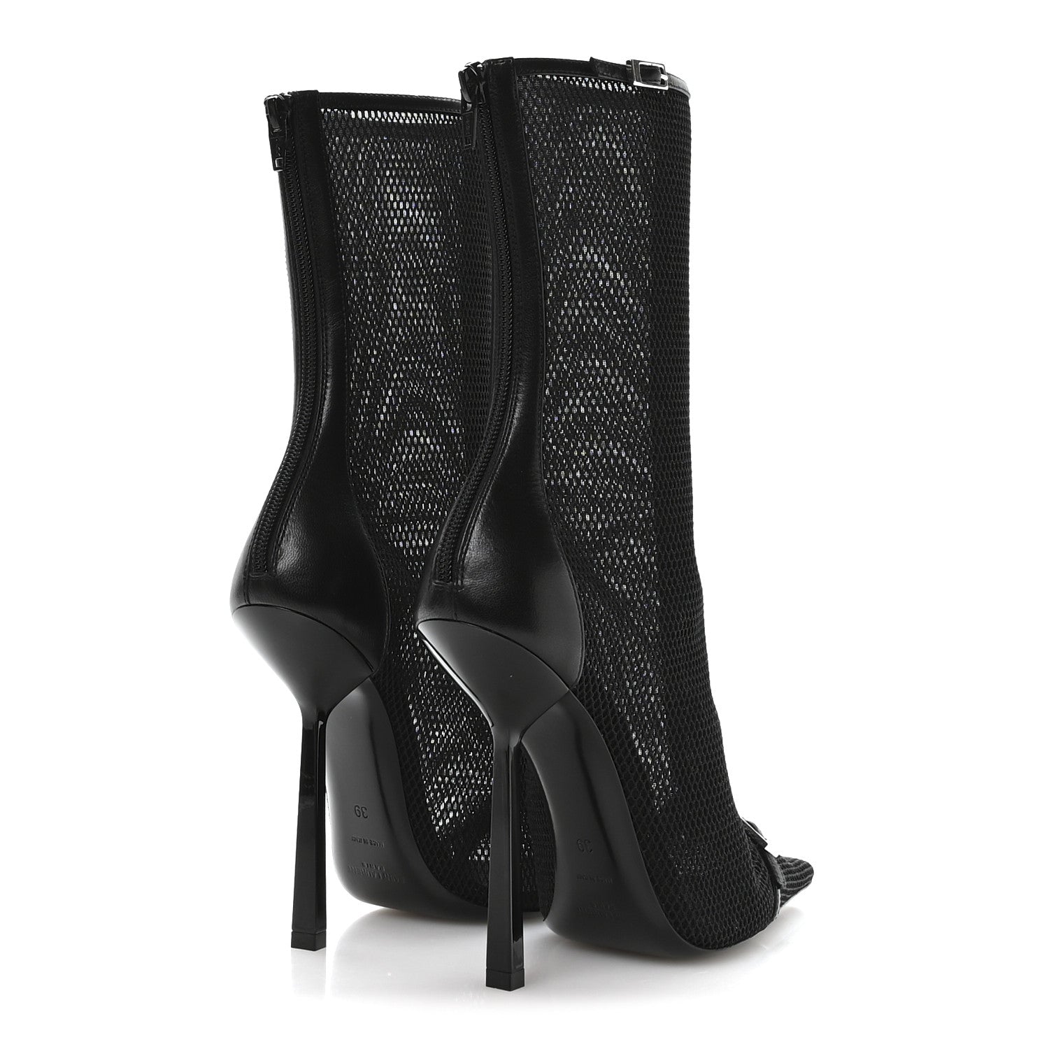 Elba Applique Tulle Aston 115 Boots 39 Black