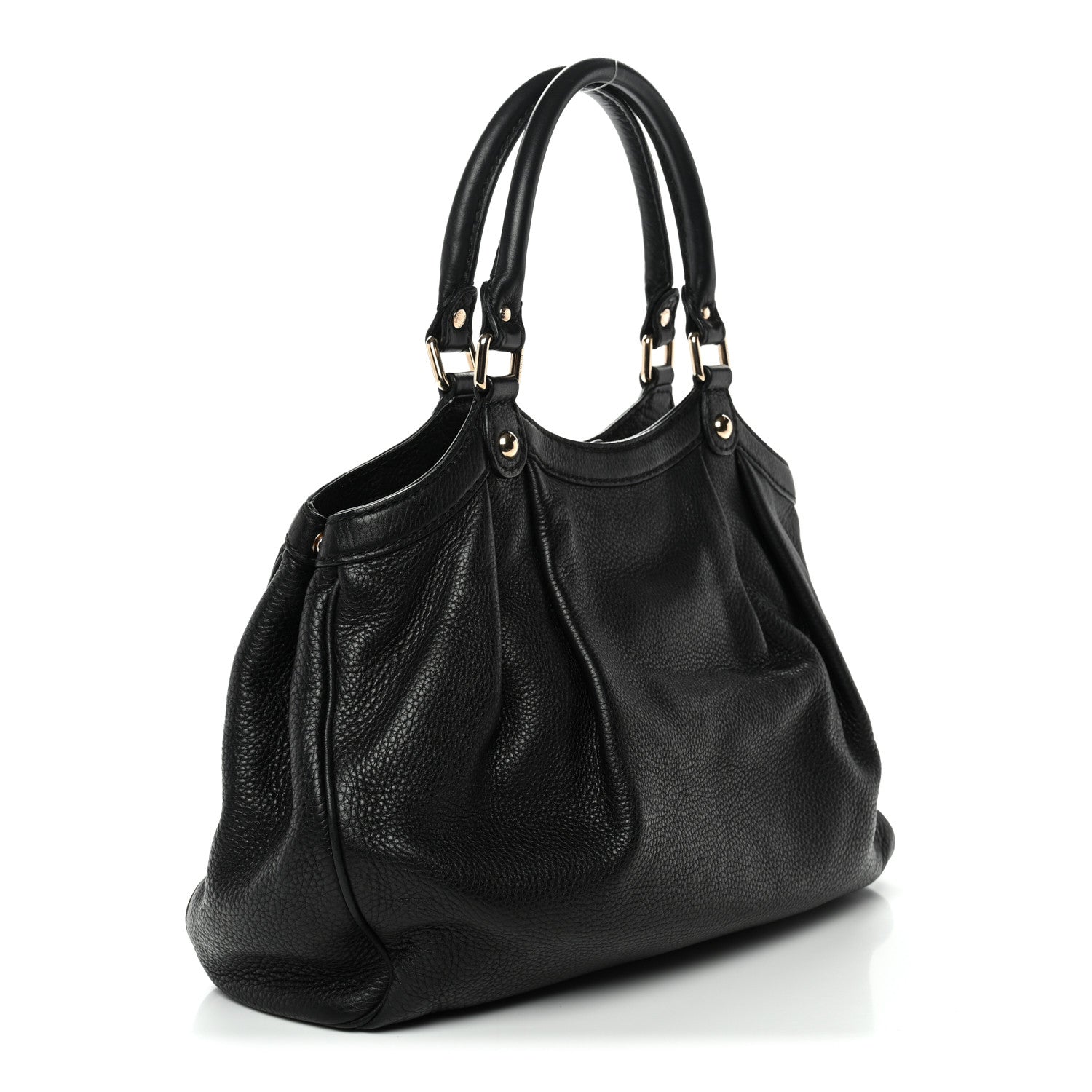Calfskin Medium Sukey Tote  Black