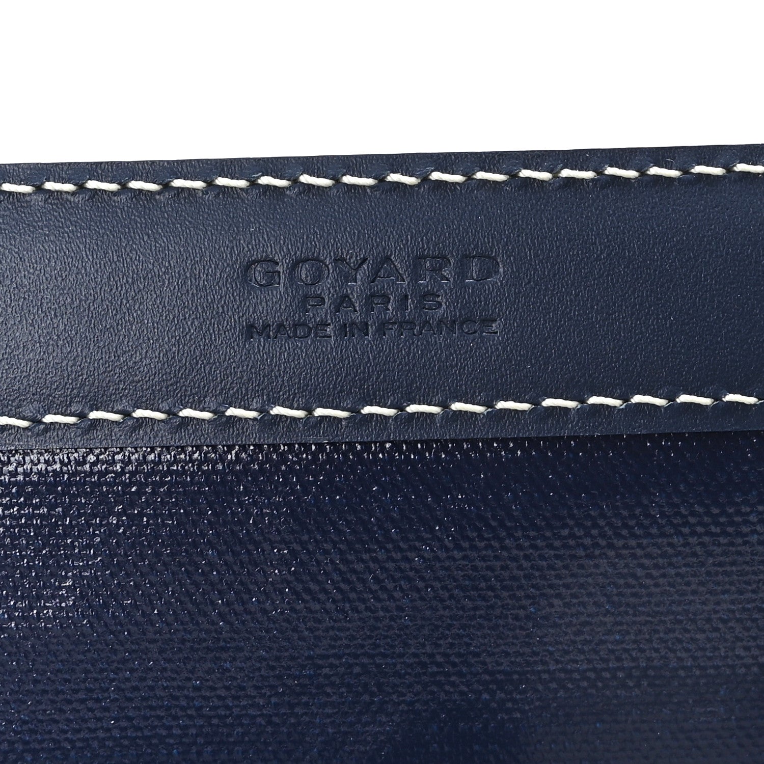 Goyardine Bellechasse Biaude MM Tote  Navy Blue