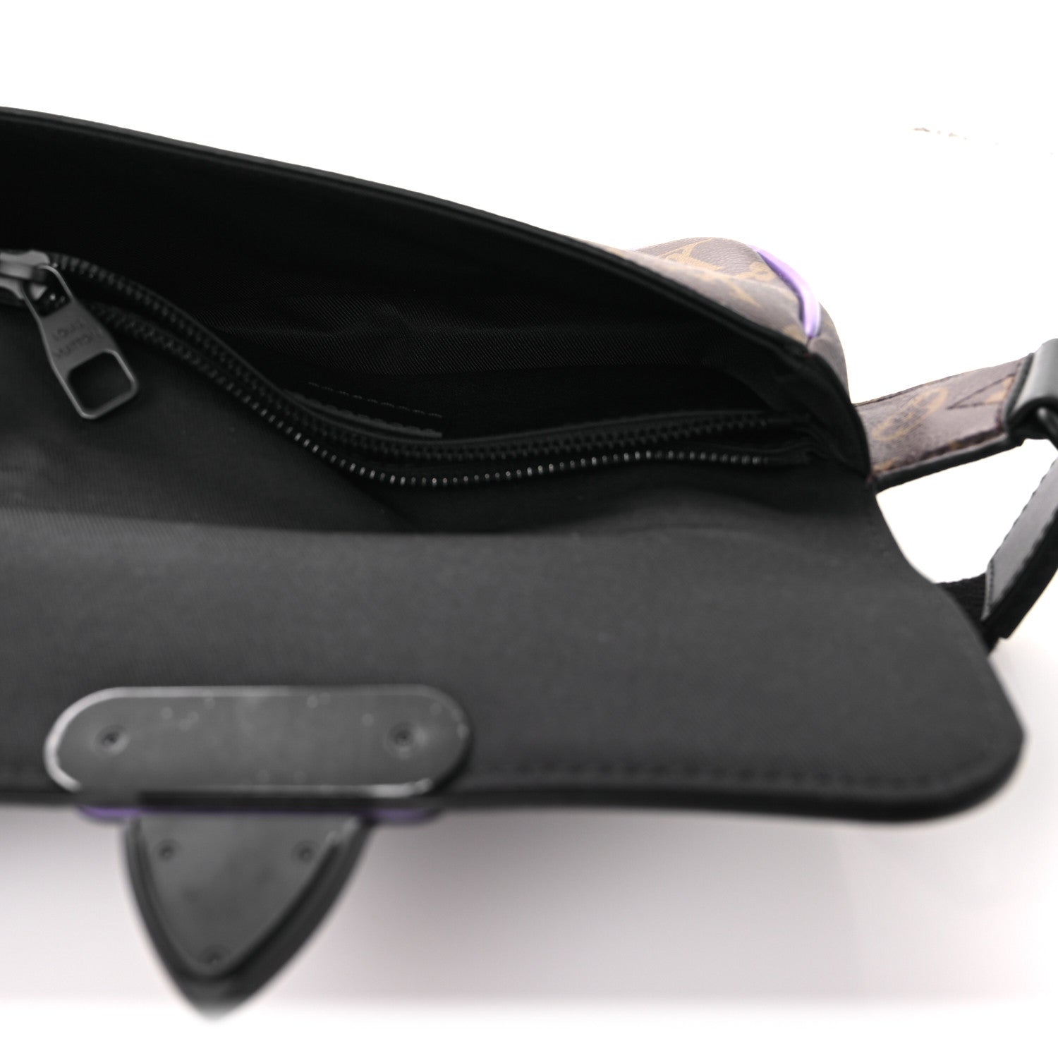 Monogram S Lock Sling Bag Purple