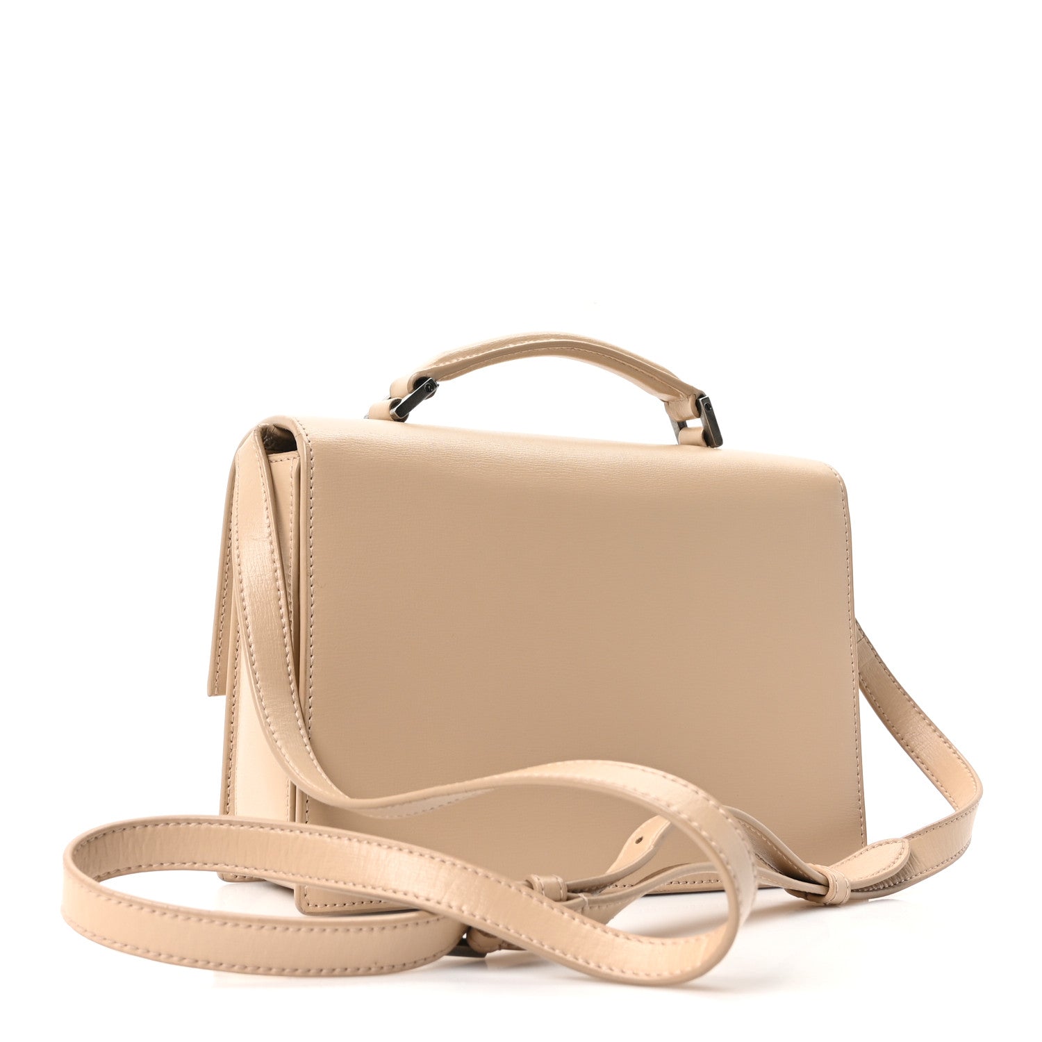Calfskin Medium Bellechasse Satchel Beige