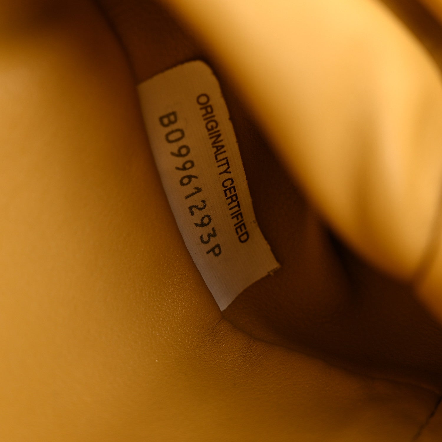 Butter Calfskin The Mini Pouch Butterscotch
