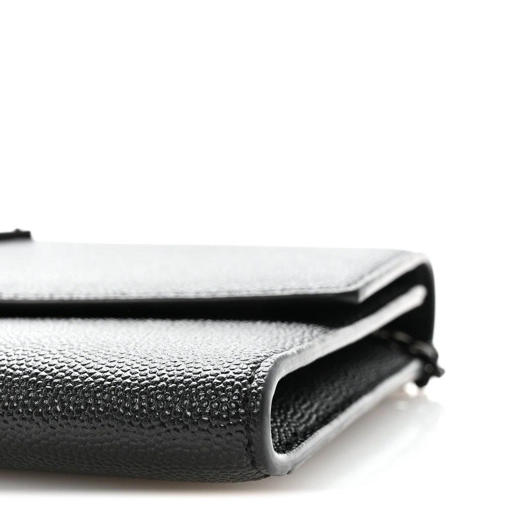 Grain de Poudre Uptown Chain Wallet Black