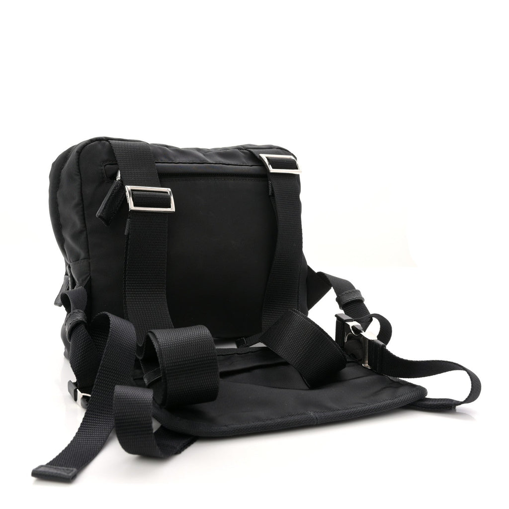 Tessuto Nylon Montagna Harness Bag Black