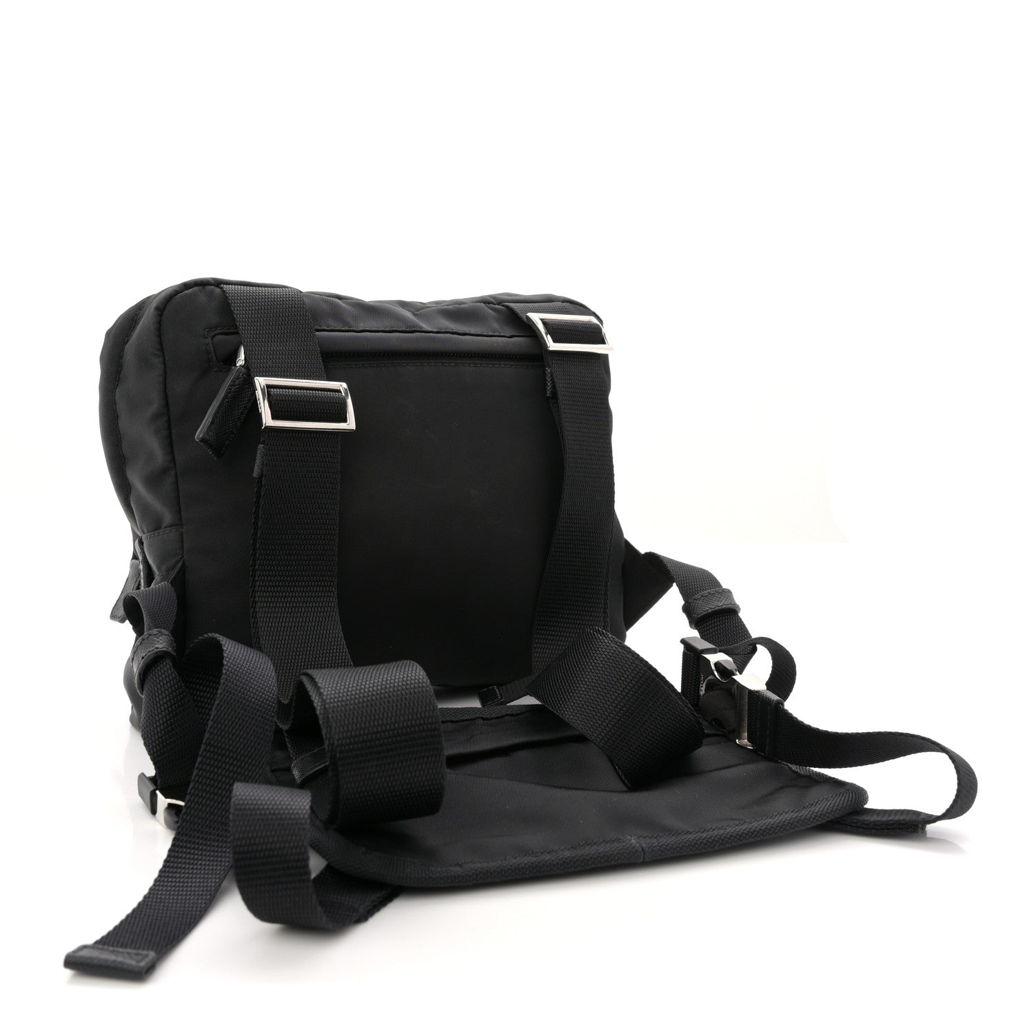 Tessuto Nylon Montagna Harness Bag Black
