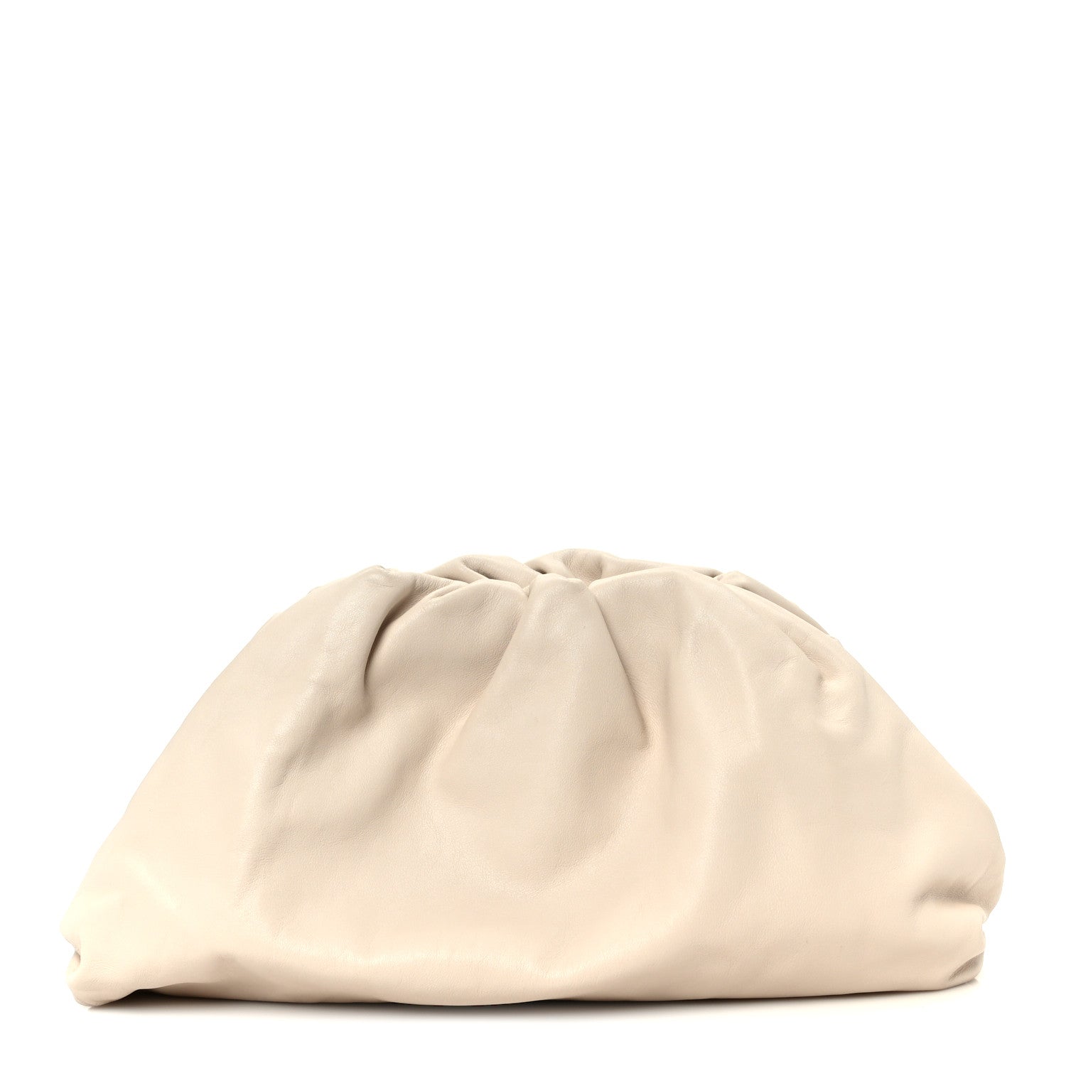 Smooth Butter Calf The Pouch Oversized Clutch Mist