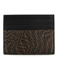 X SARAH COLEMAN Vitello Grace Light Micro FF Vertigo Embossed  Holder Maya Black