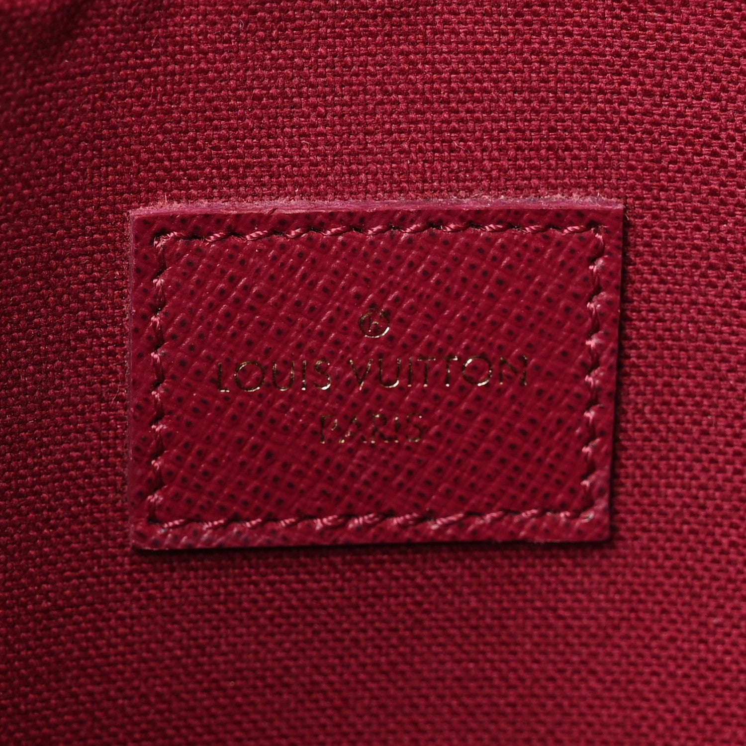 Monogram Pochette Felicie Chain Wallet Fuchsia