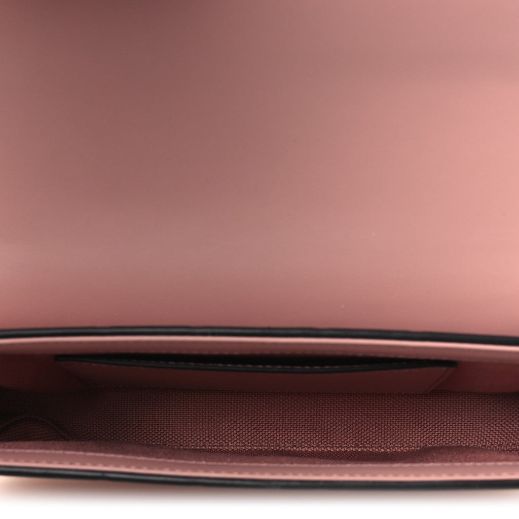 Calfskin GG Super Mini Shoulder Bag Pink