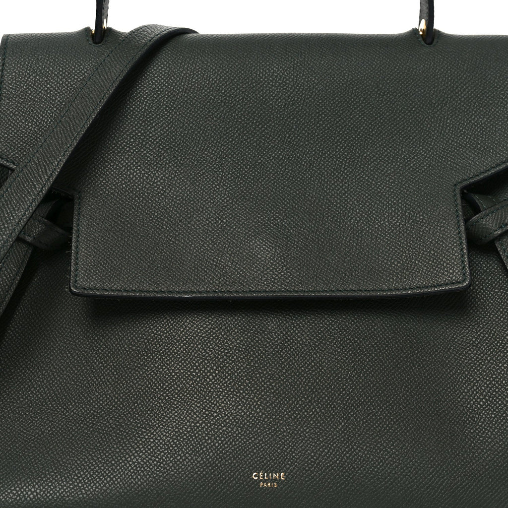 Grained Calfskin Mini Belt Bag Amazone