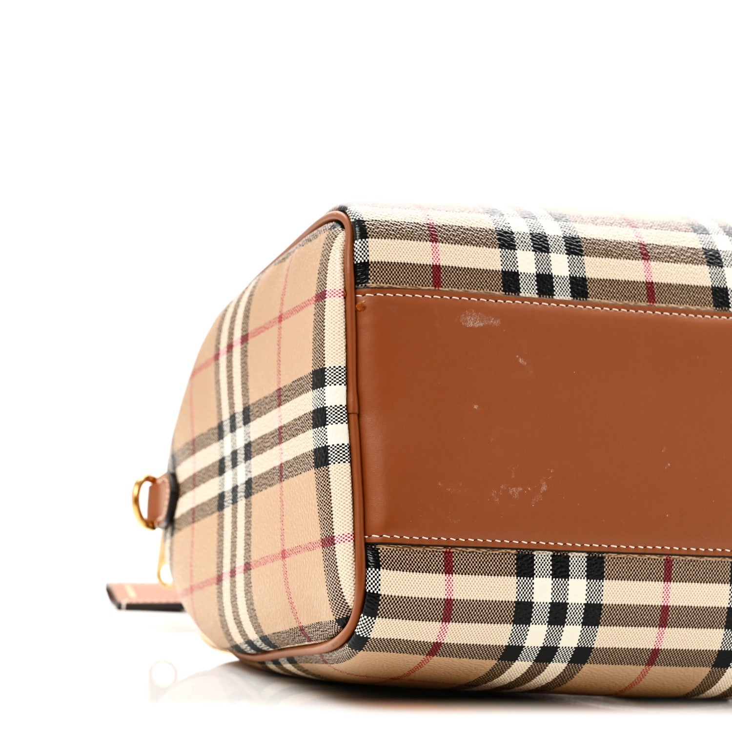 Horseferry Check Medium Bowling Bag Tan