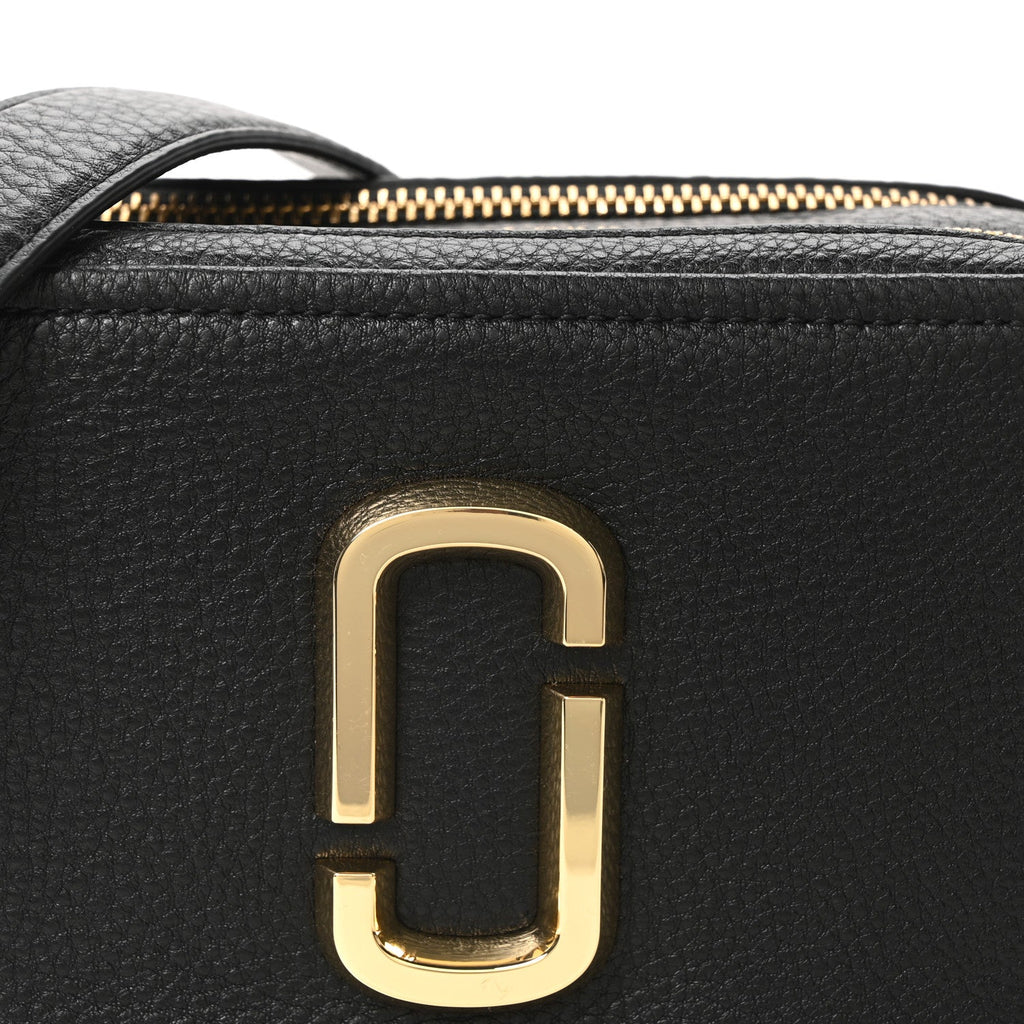 Calfskin Small Snapshot Camera Bag Black